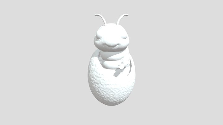 tırtıl 3D Model
