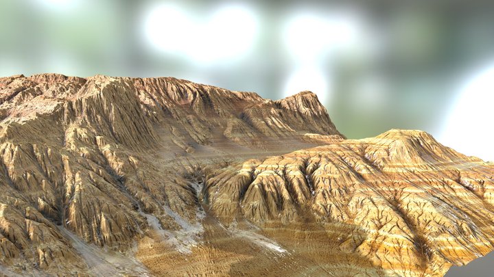 Canyon Test 3D Model