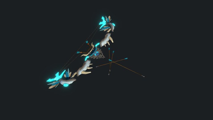 World of weaponCraft: Wildland Bow 3D Model