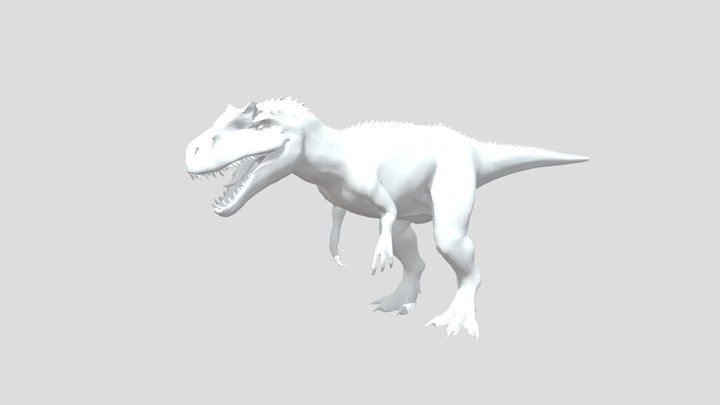 Female Allosaurus Fragilis (Adult) 3D Model
