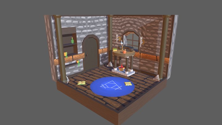 Aaron.R_Week3_Day5_Room 3D Model