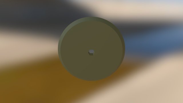 Bike Wheel 3D Model