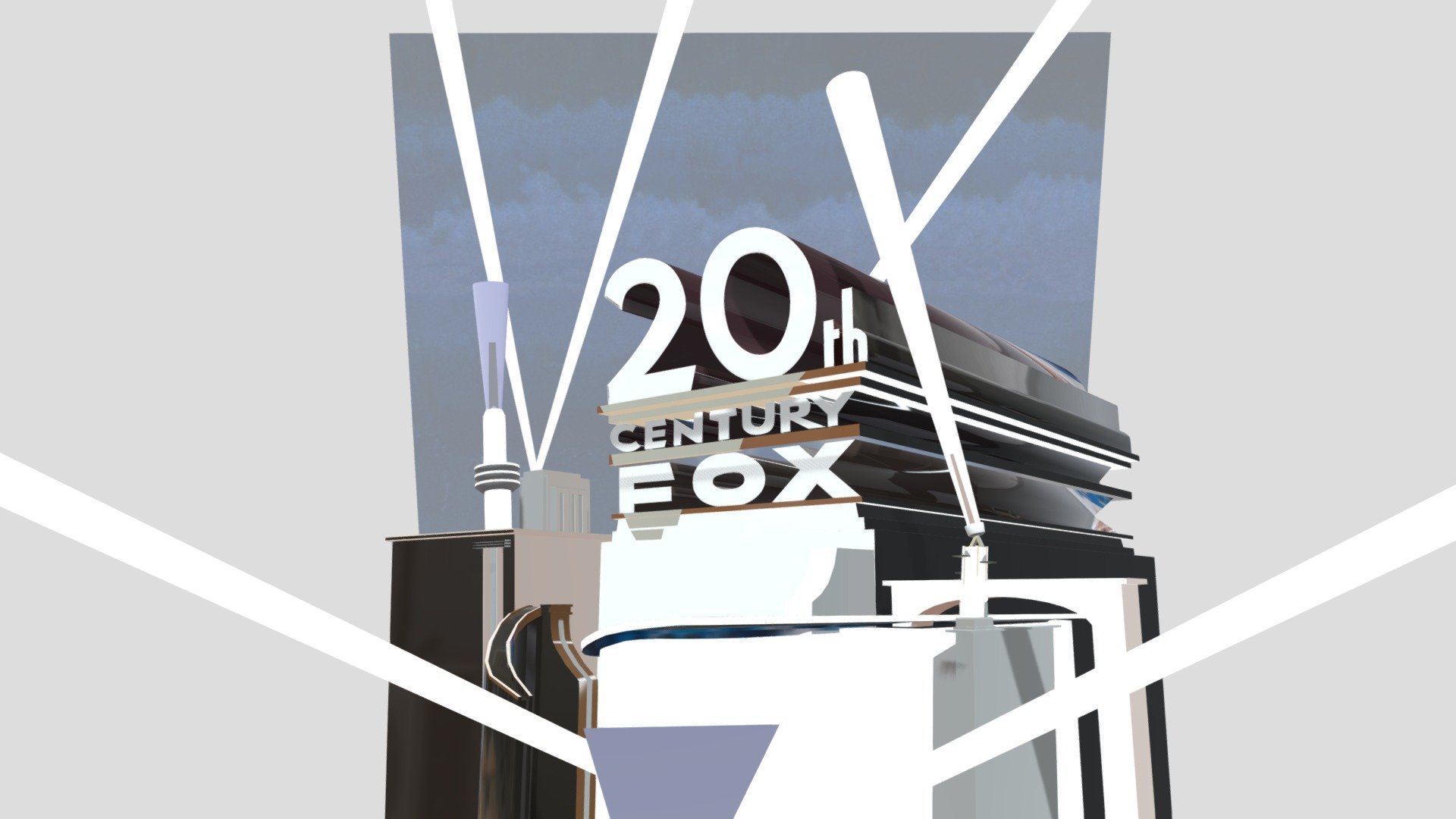 20th Century Fox logo remake (1935 - 1968) (The 20th Century Fox