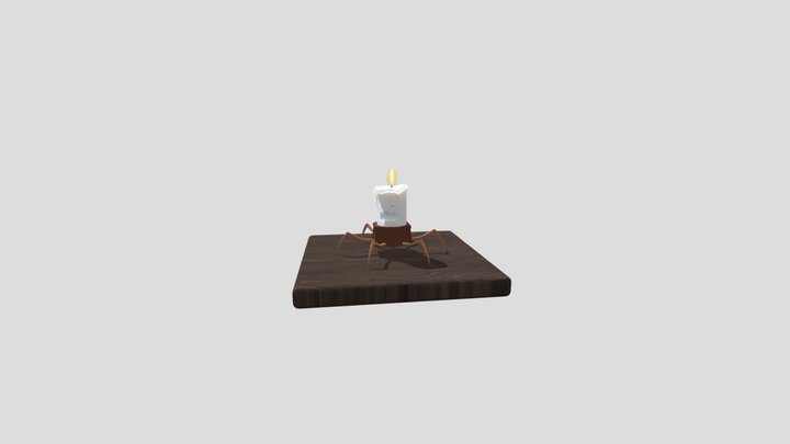 candle golem 3D Model