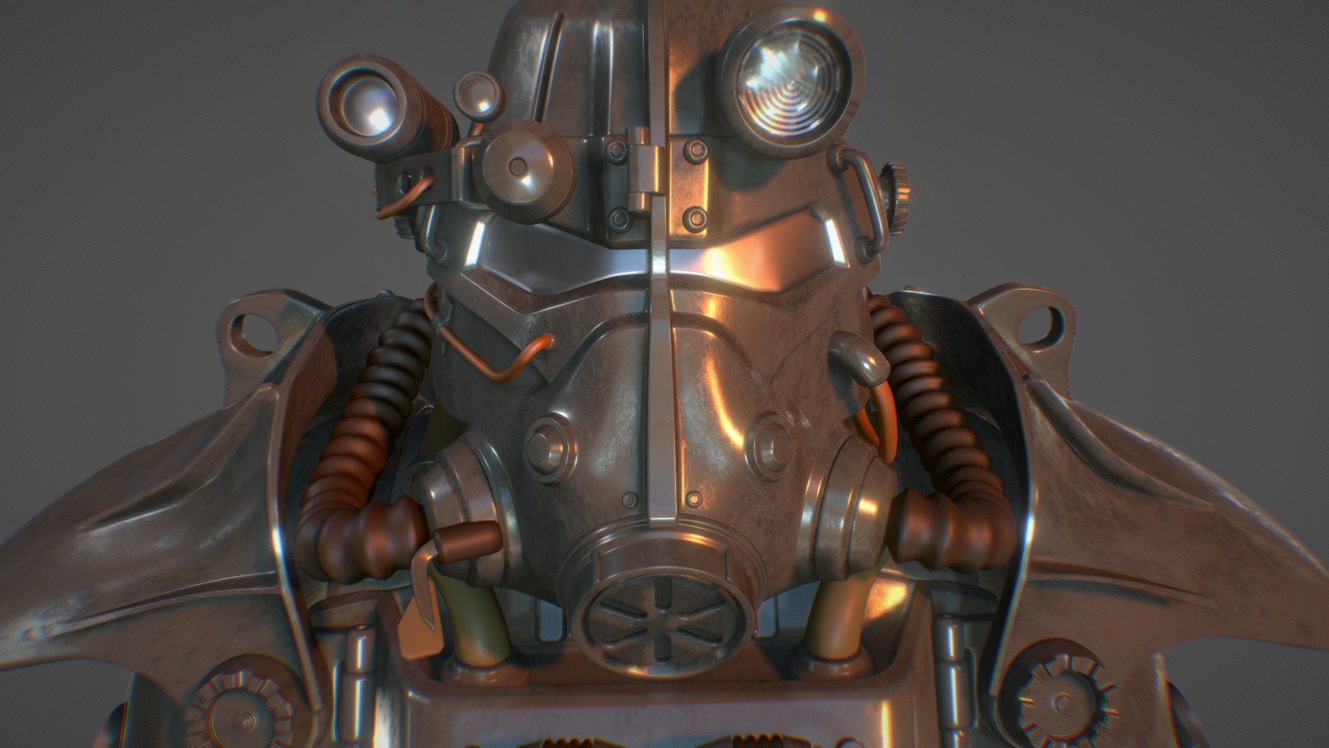 Fallout T 45d Power Armor For Cosplay Buy Royalty Free 3d Model By Moon Dong Hwa Moondonghwa 6f3e9f8