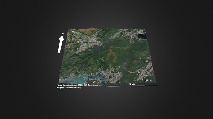 香港大帽山 – Free 3D Model STL