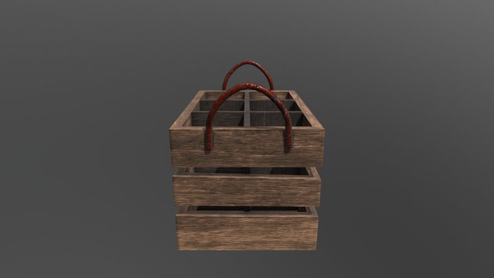 Caisse 3D Model