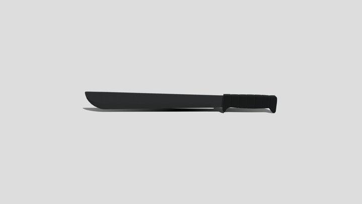 Simple Machete 3D Model