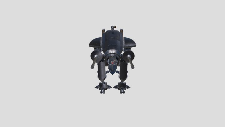 Imperial Knight Armiger Helverins 3D Model