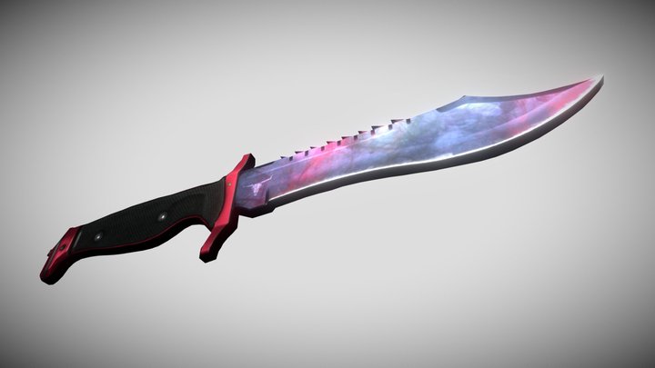 Bowie Knife - CSGO 3D Model