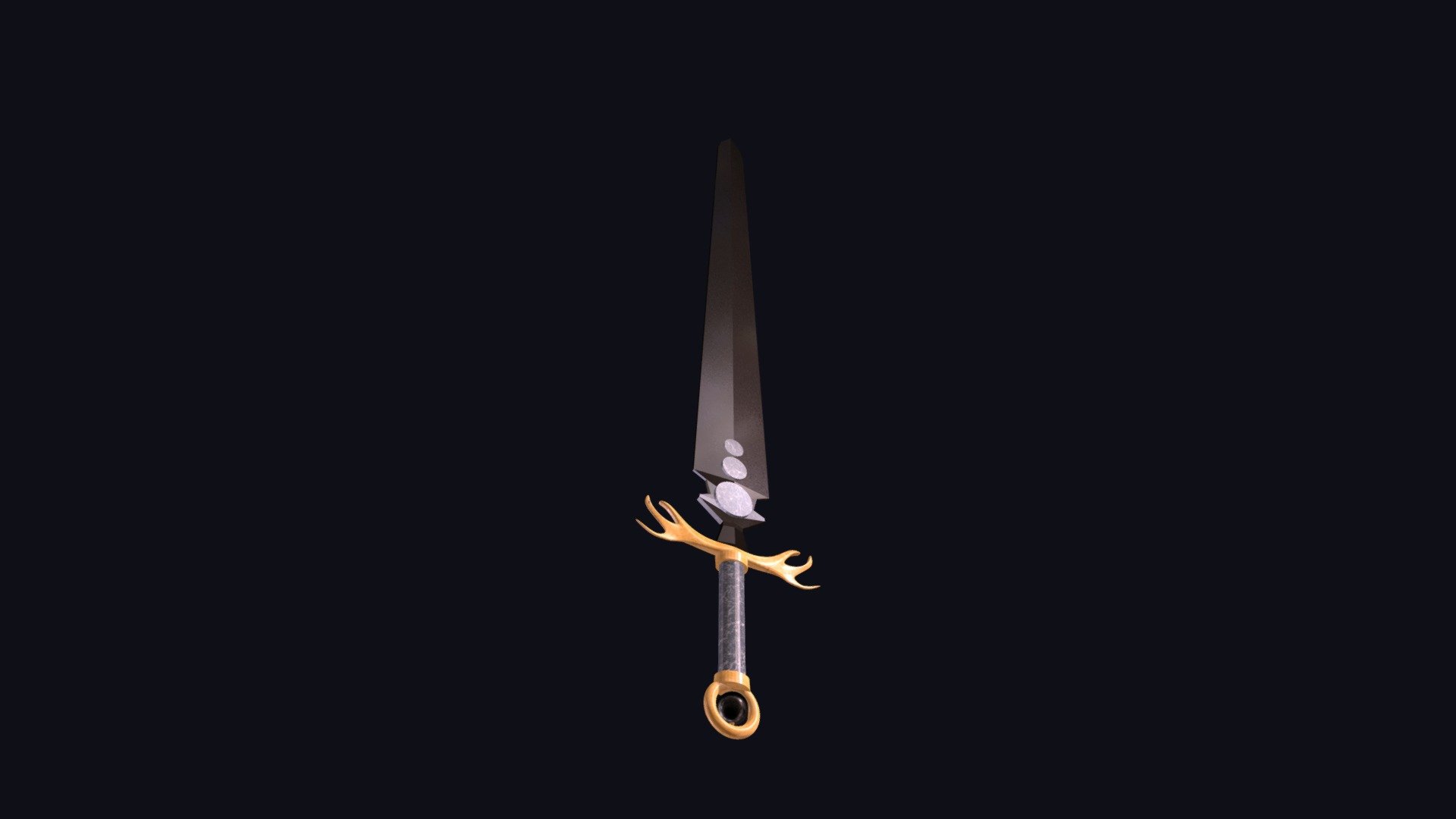 Espada Magica Gigante Obsidiana - Obsidian Sword