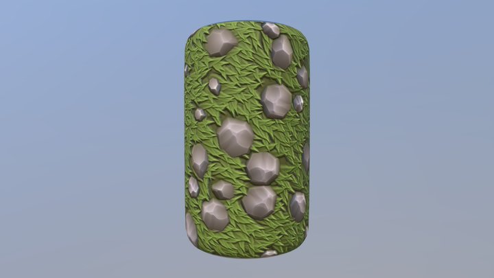 Substance Designer 材質球試作 grass 3D Model