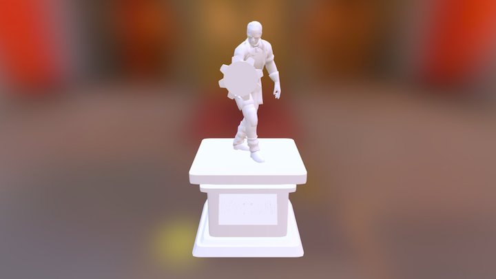 Kinggath Statue 3D Model