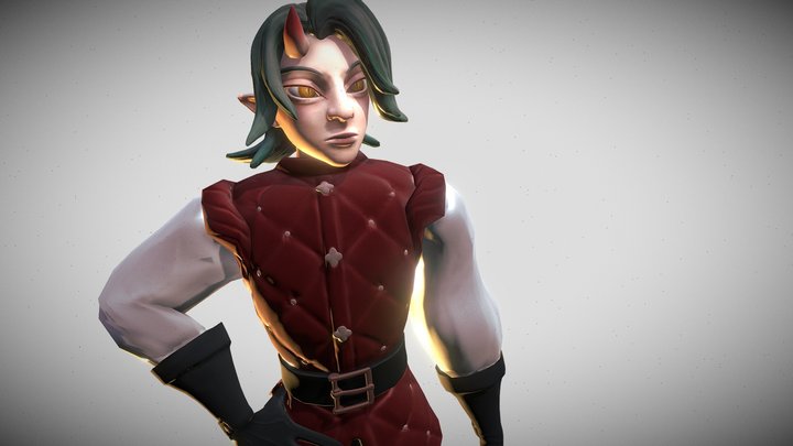MC_WARRIOR 3D Model
