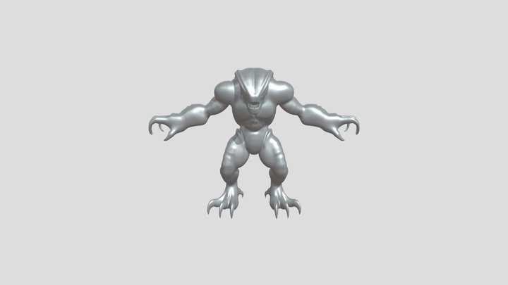 Resident Evil Hunter Alpha Base 3D Model