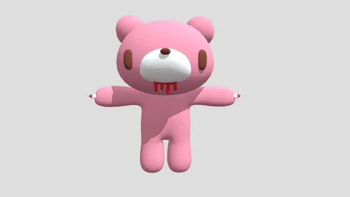 GloomyBear 3D Model