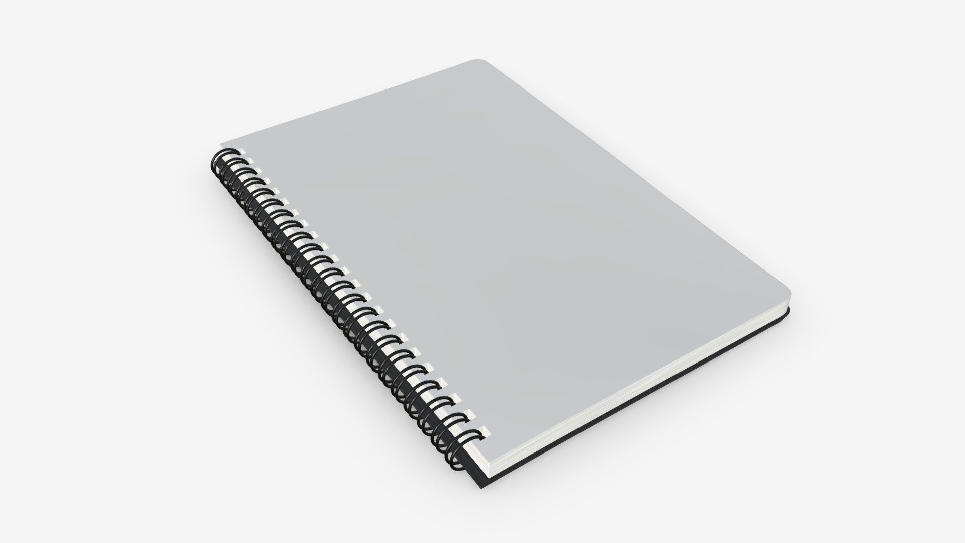 Spiral sketchbook A5 02 - Buy Royalty Free 3D model by HQ3DMOD ...