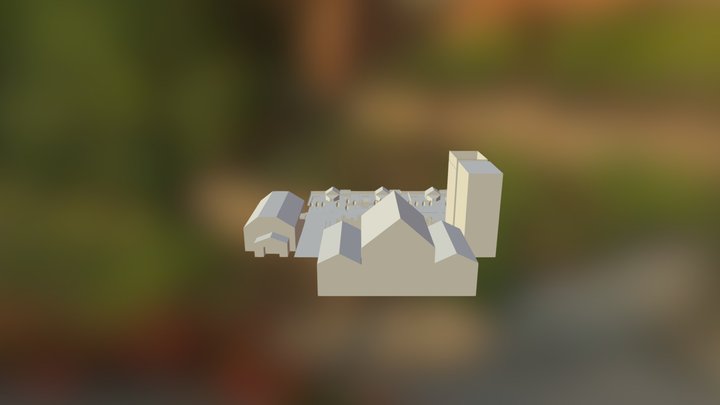 Mini quartier 3D Model