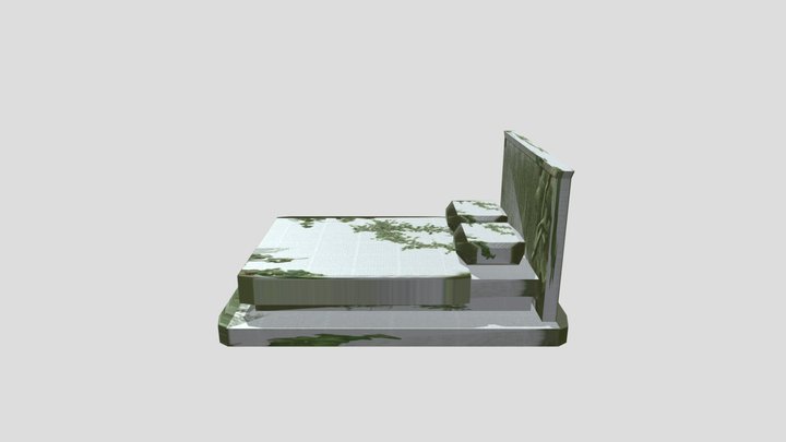 Bed Texture 3D Model