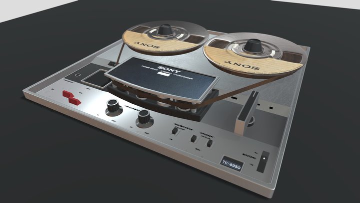 Nakagin capsule tower - Old Player Tape Sony 3D Model