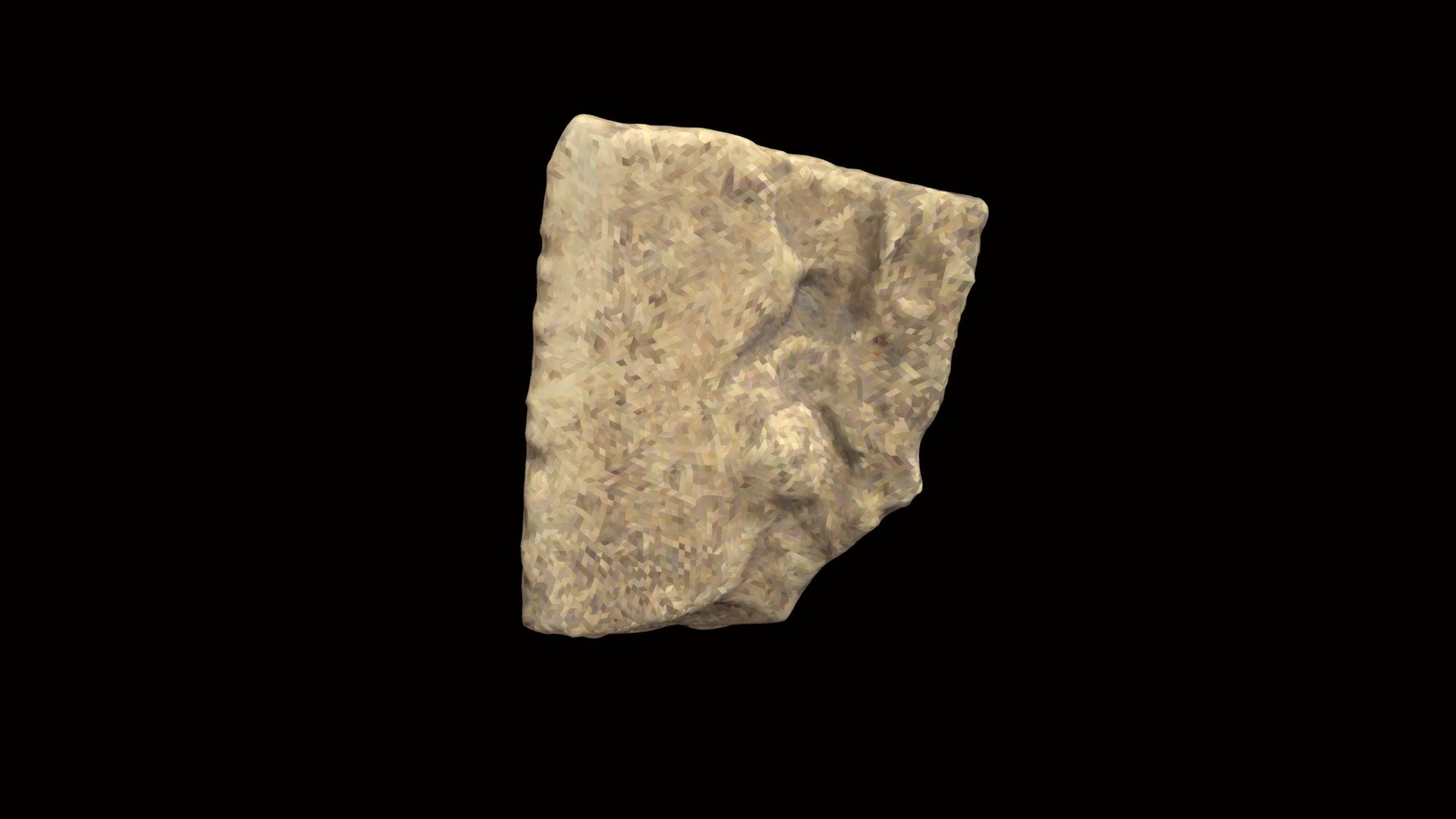 Sherd, Unglazed (VCU_3D_2920) - Download Free 3D model by Virtual ...