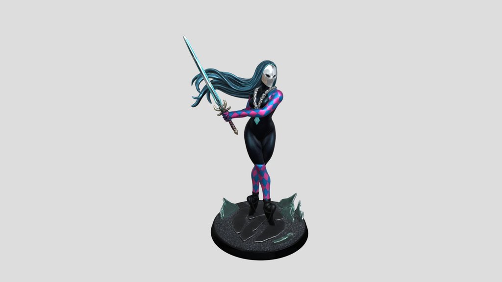 Icebound Harlequin