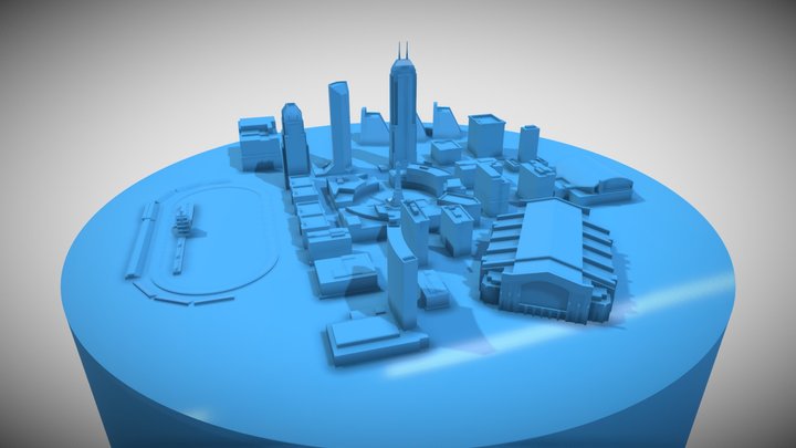 Visit Indy 922 3D Model