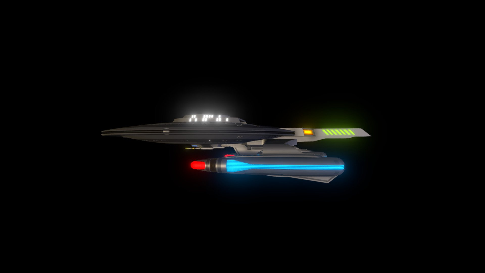 Experimental Anti-Borg Combat Vessel