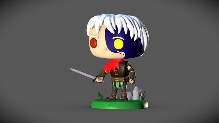 Tarkus Hero - Funko Pop! 3D Model