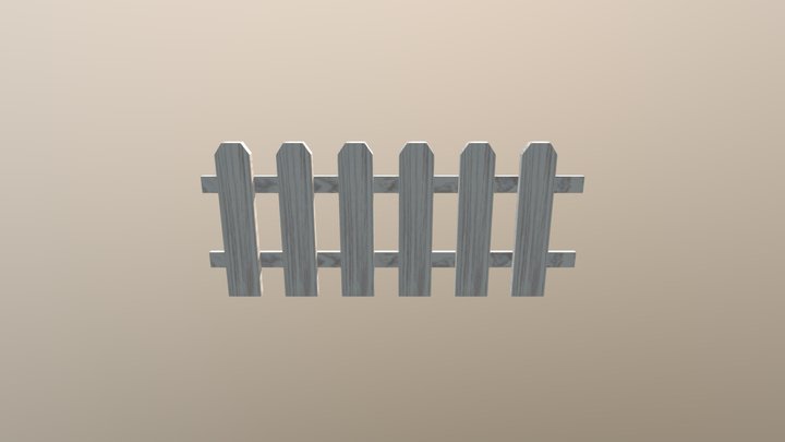 Assignment 6 No. 2 - Fence 3D Model