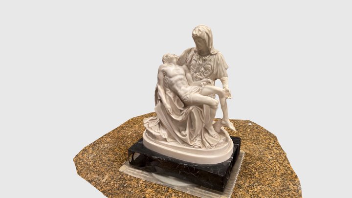 Pieta statue 3D Model