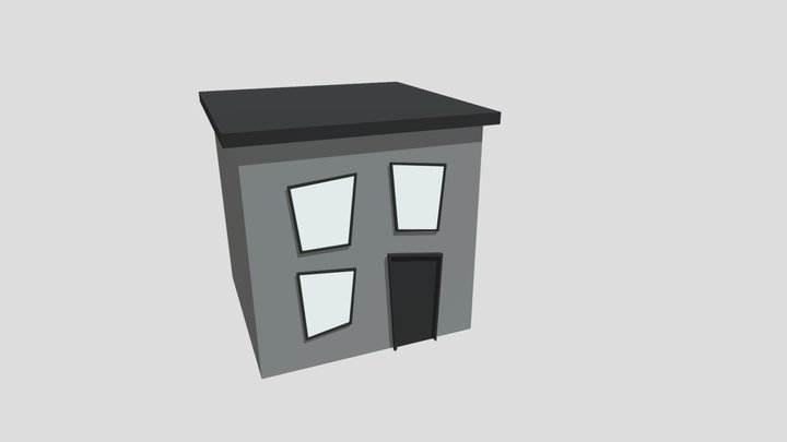 House - Low Poly & Stylized 3D Model