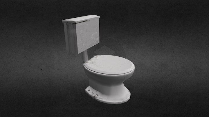 Toilet 2 3D Model