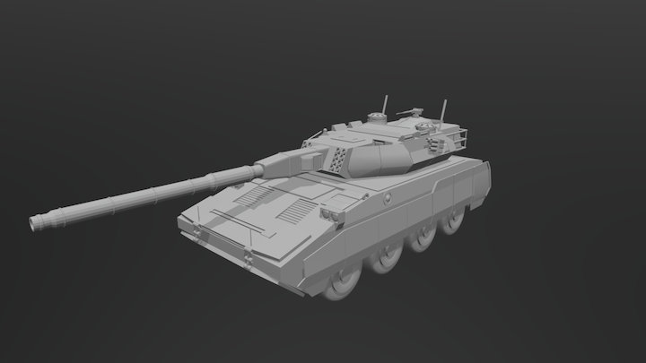 Tank destroyer - Scorpion 3D Model
