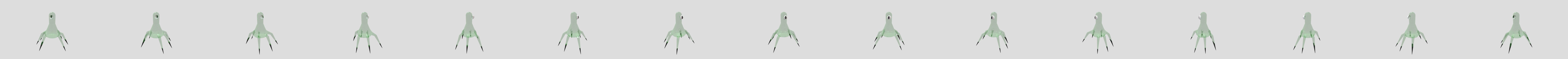 JacobAlienPlants1 3D Model