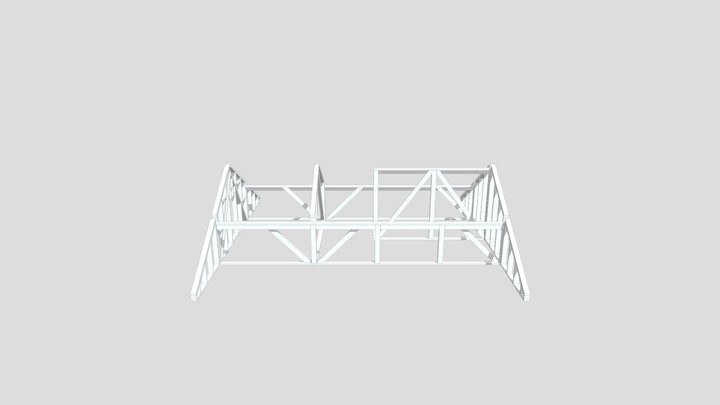 стены 2эт 3D Model
