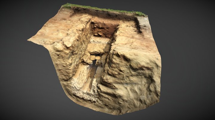 Aqueduc antique d'Arthon-en-Retz 3D Model