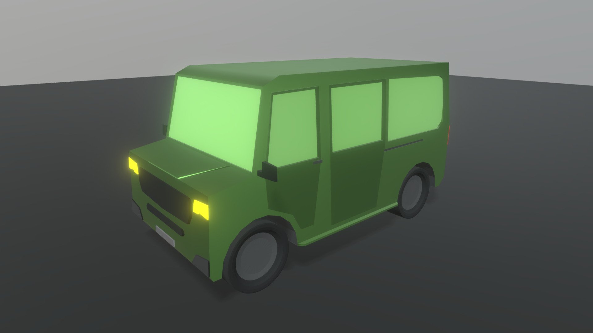 Traffic Van Low Poly - Download Free 3D model by AFCM (@afcm.contact ...