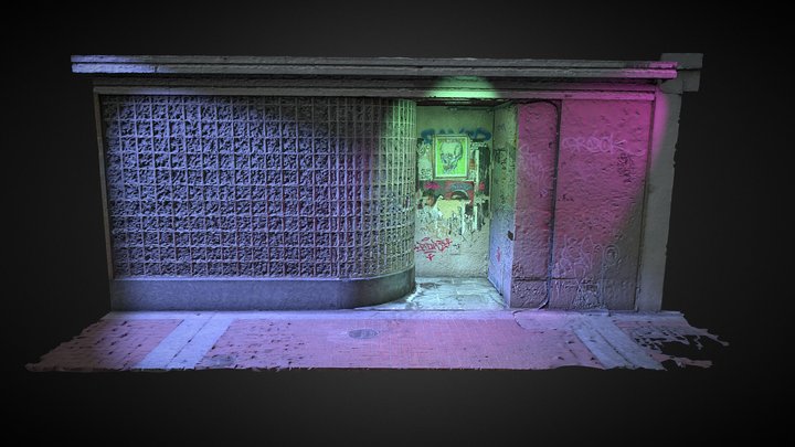 Canal St. New Orleans 3D Model