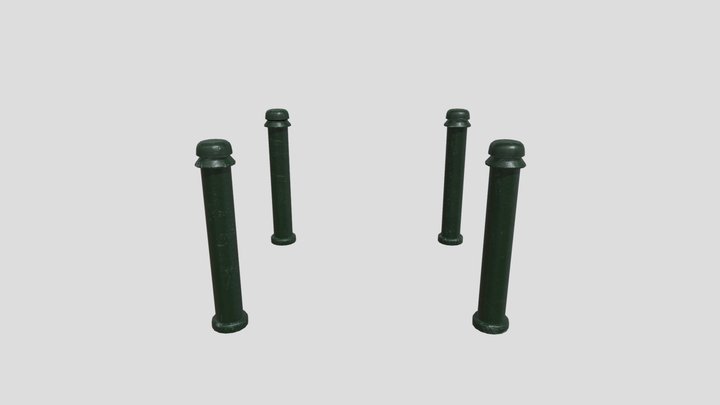 bollards 3D Model