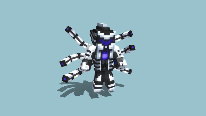 Arccanist robot 3D Model