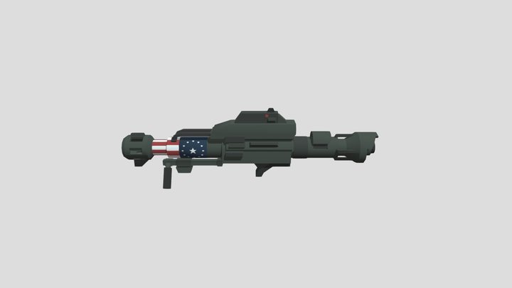 Project Wasteland - Red Glare 3D Model