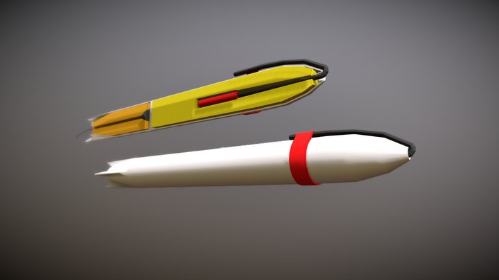 Rocket Drone MARK II 3D Model