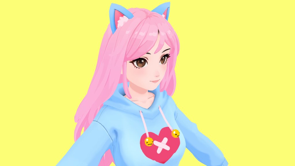 [AI2U] Catgirl Eddie [Official Game Character]