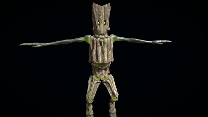 Murmaghur: Tree Spirit 3D Model