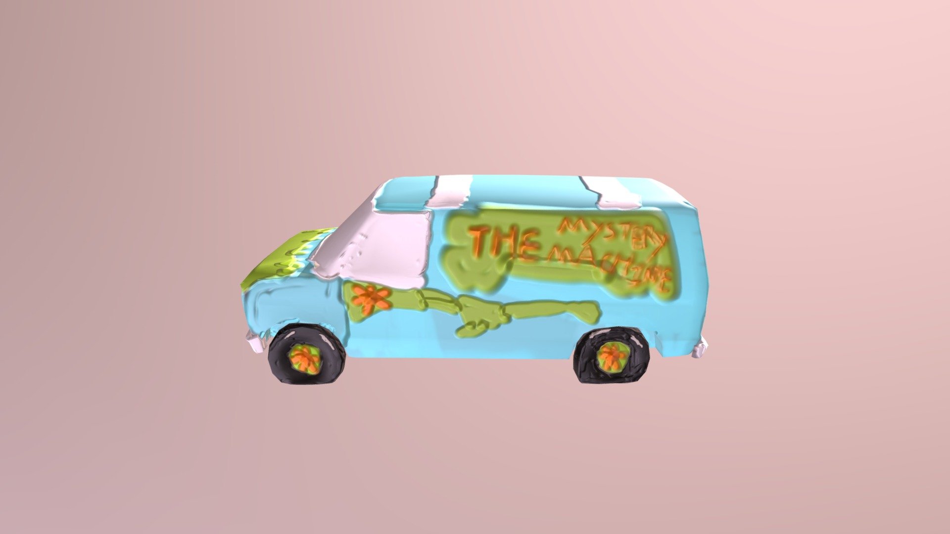 Mystery Machine Van 3D Coat