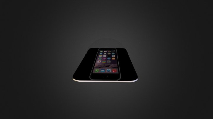 IPHONE 6 GREY 3D Model
