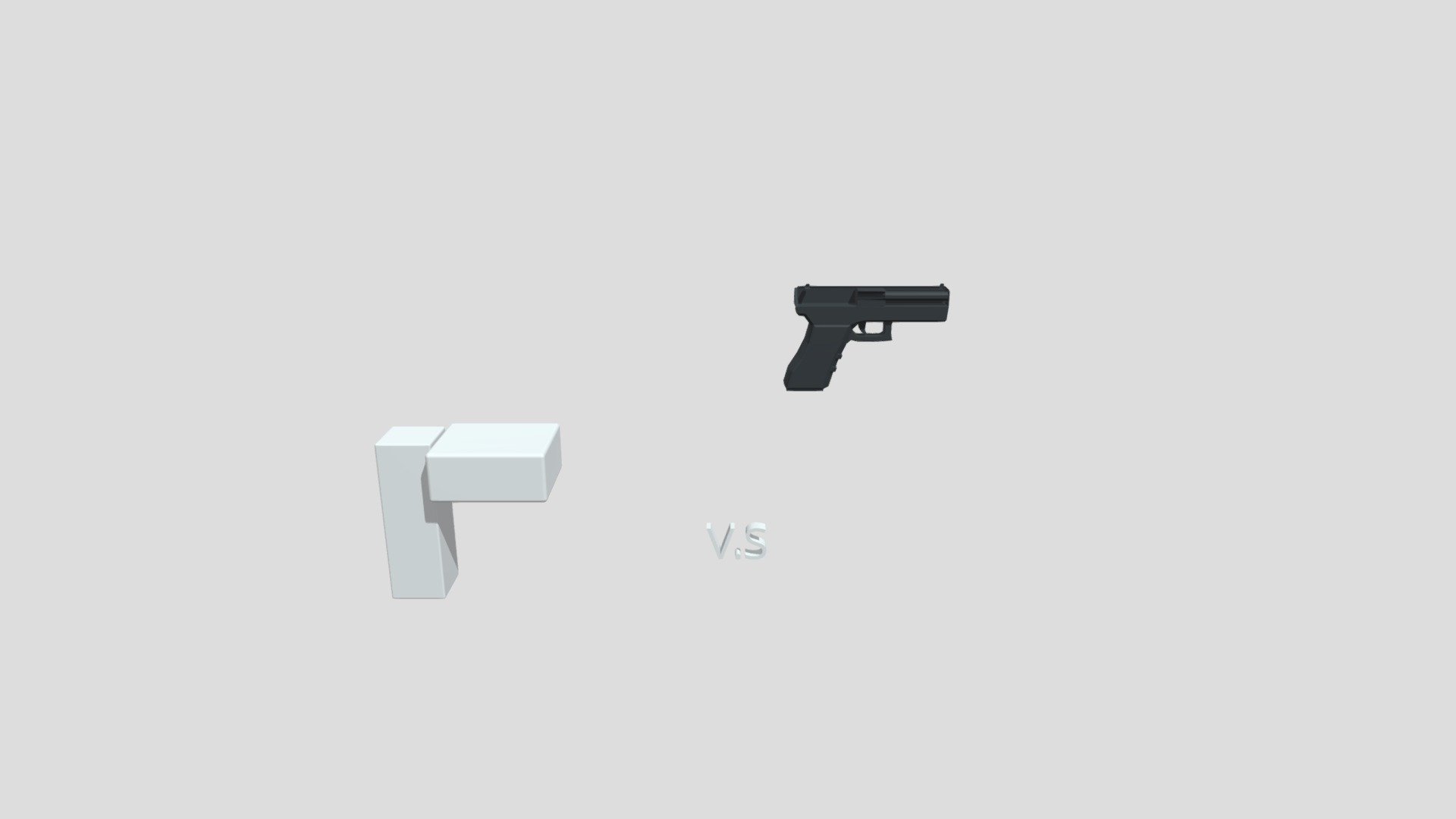 low res gun V.S high res gun