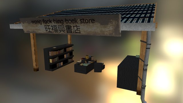 Book_Store 3D Model