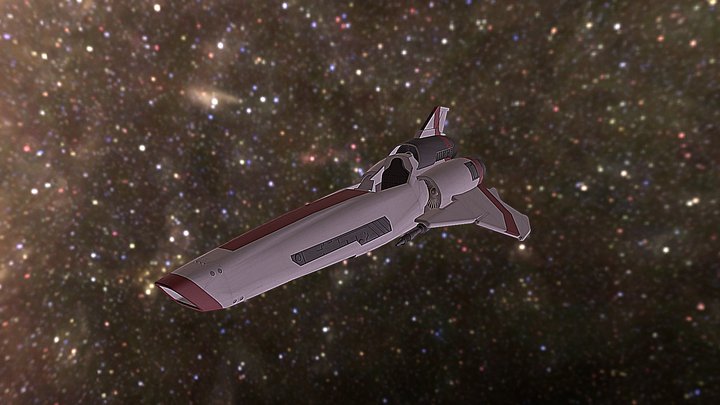 Viper MK II - Battlestar Galactica - WIP 2 3D Model